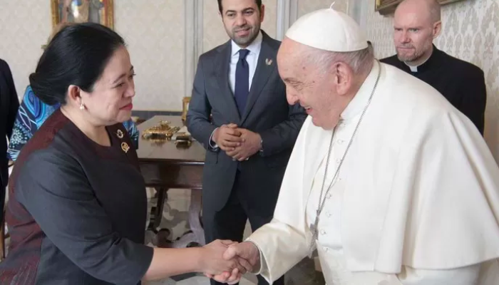 Momentum Pertemuan Puan Maharani dan Paulus Fransiskus