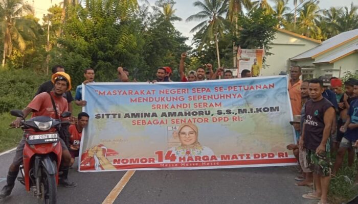 Deklarasi Dukungan Kepada Sitti Aminah Amahoru