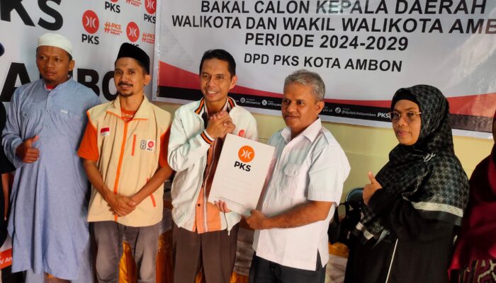 Yusuf Wally Beraksi: Mulai Langkah Menuju Wakil Wali Kota Ambon dengan Pengambilan Formulir di DPD PKS Kota Ambon