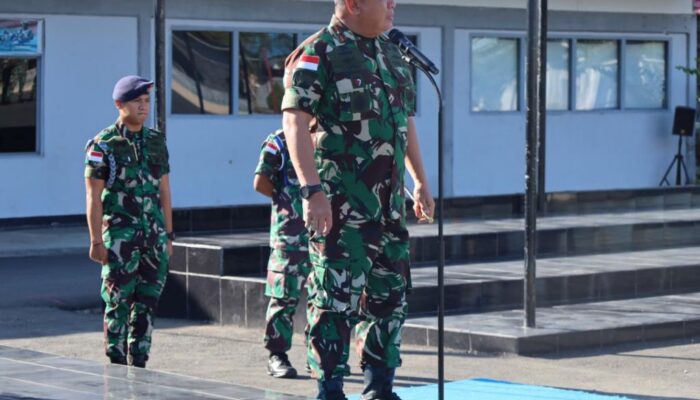 Apel Gabungan di Mako Lantamal X,