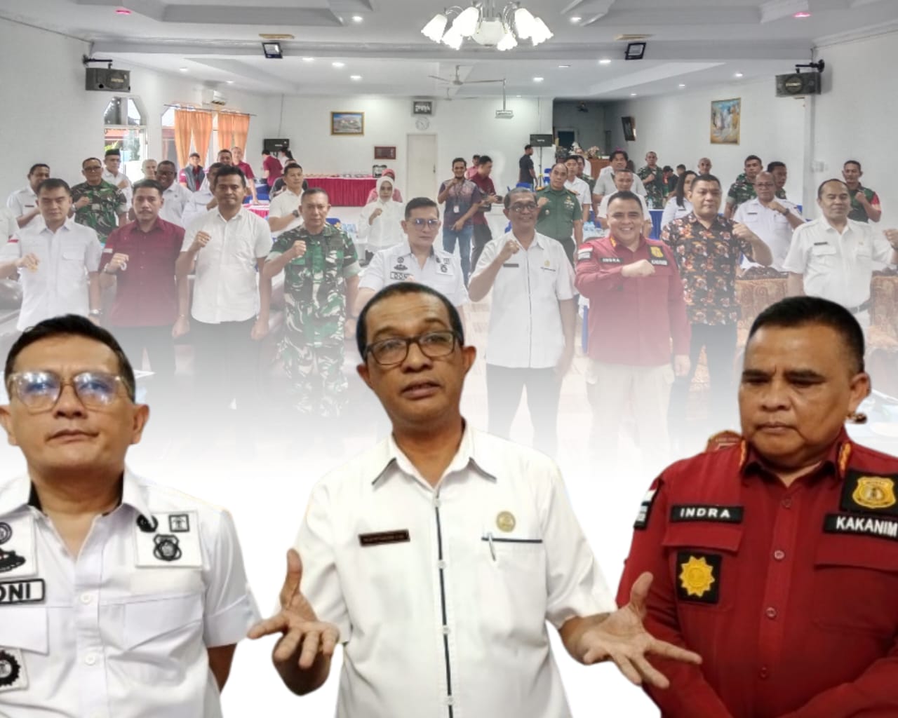 Bupati Zulkarnain Sambut Baik Rakor Tim Pengawasan Orang Asing di Maluku Tengah