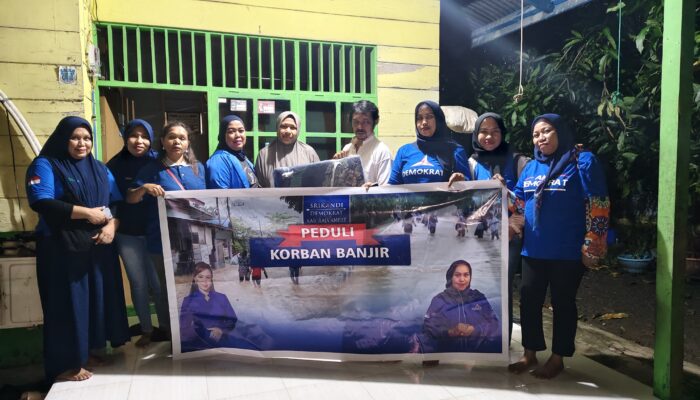 Peduli Korban Banjir dan Tanah Longsor, DPC Srikandi Demokrat Raja Ampat Gelar Santunan Hingga Buka Dapur Gratis