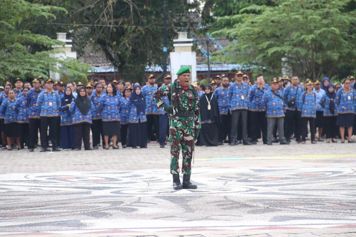 Wakil Wali Kota Hi. Anshar Karim Jadi Inspektur Upacara Pada Upacara di Hari Pahlawan ini Pesannya