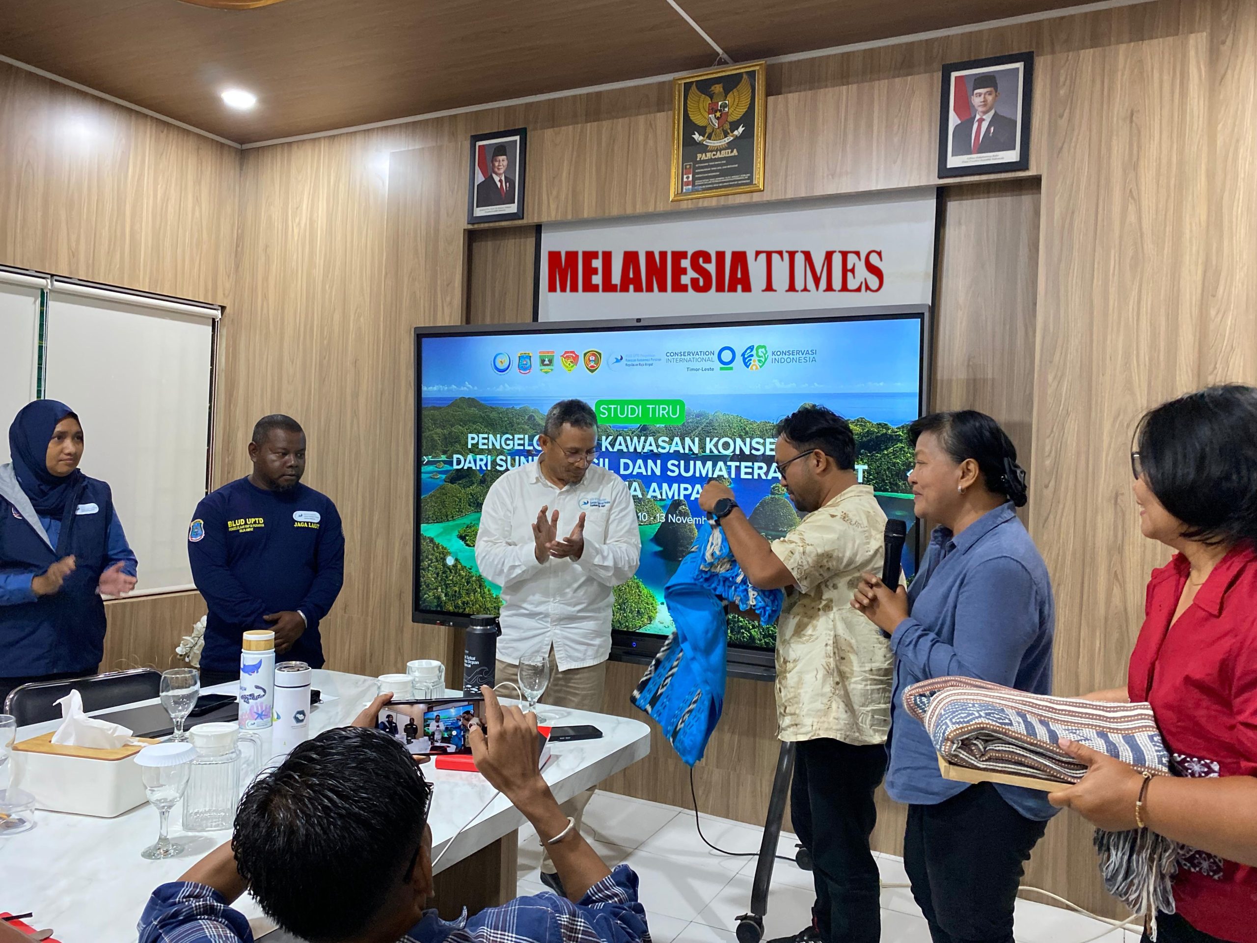 Sukses Kelola Kawasan Konservasi Berkelanjutan, BLUD UPTD KKP Raja Ampat Jadi Medium Untuk NTT Sumbar Maluku Hingga Delegasi Timor Leste