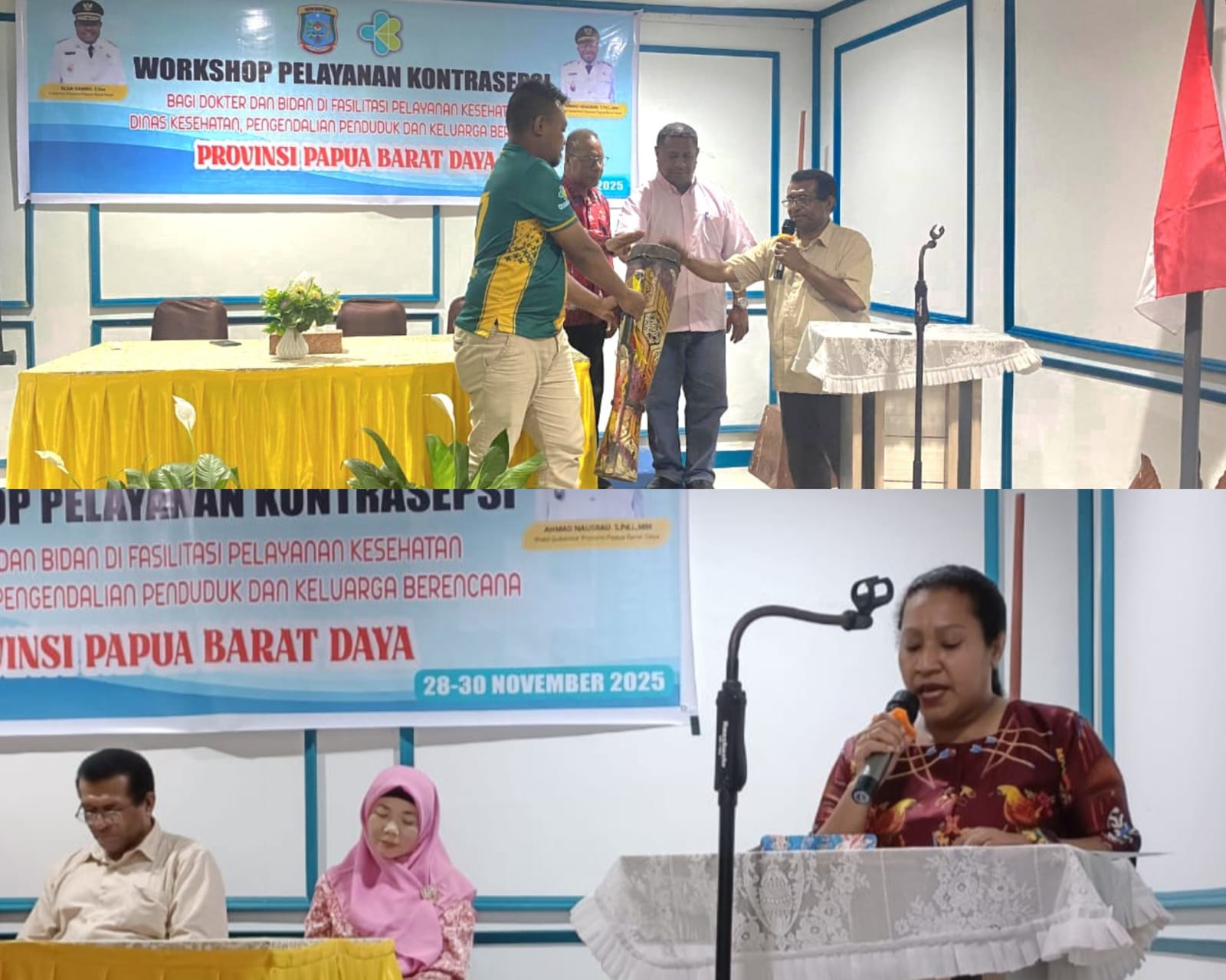 Dinkes Papua Barat Daya Gelar Workshop Peningkatan Kompetensi Pelayanan Kontrasepsi 