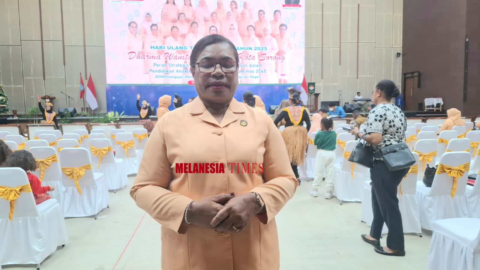 Rayakan HUT ke-26 Dharma Wanita Persatuan Kota Sorong Canangkan Peran Strategis dalam Pendidikan Anak