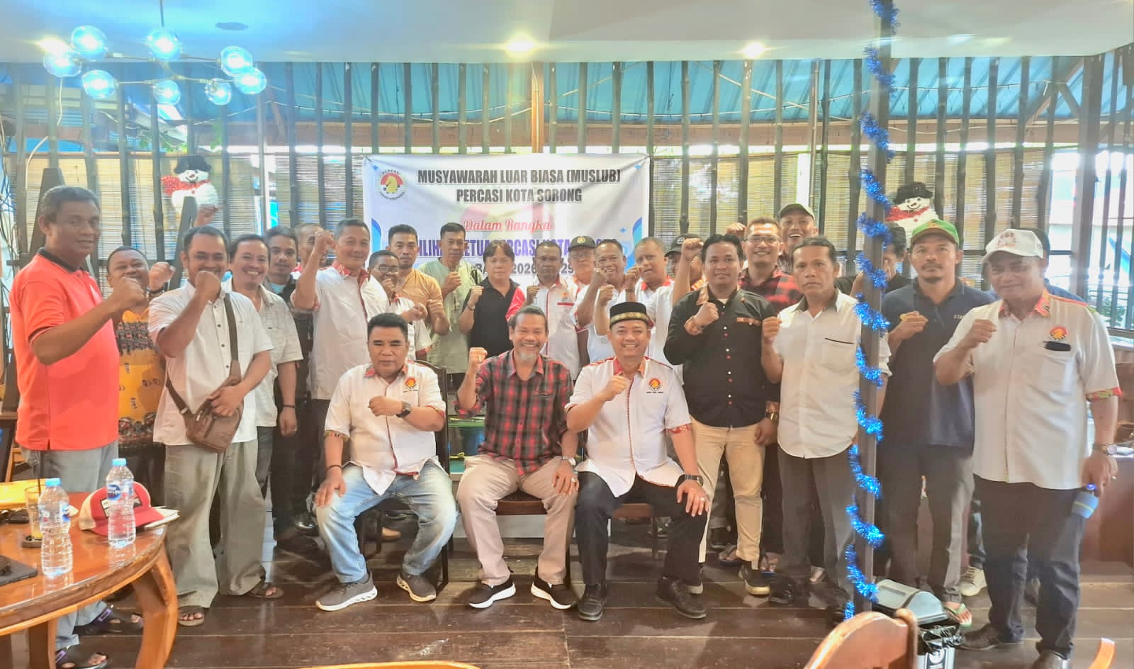 Sahabuddin Resmi Terpilih Sebagai Ketua Percasi Kota Sorong Masa Bakti 2026–2029