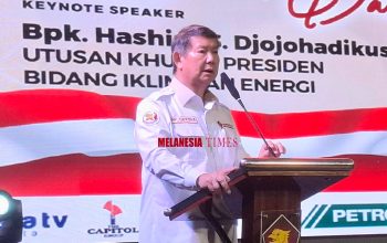 Hadiri Seminar Nasional Gekira di Sorong, Hashim Djojohadikusumo Tegaskan Komitmen Keadilan Sosial untuk Papua
