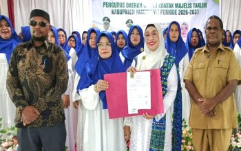 Bupati Apresiasi Pelantikan BKMT Tambrauw, Dorong Peran Aktif dalam Pembangunan SDM