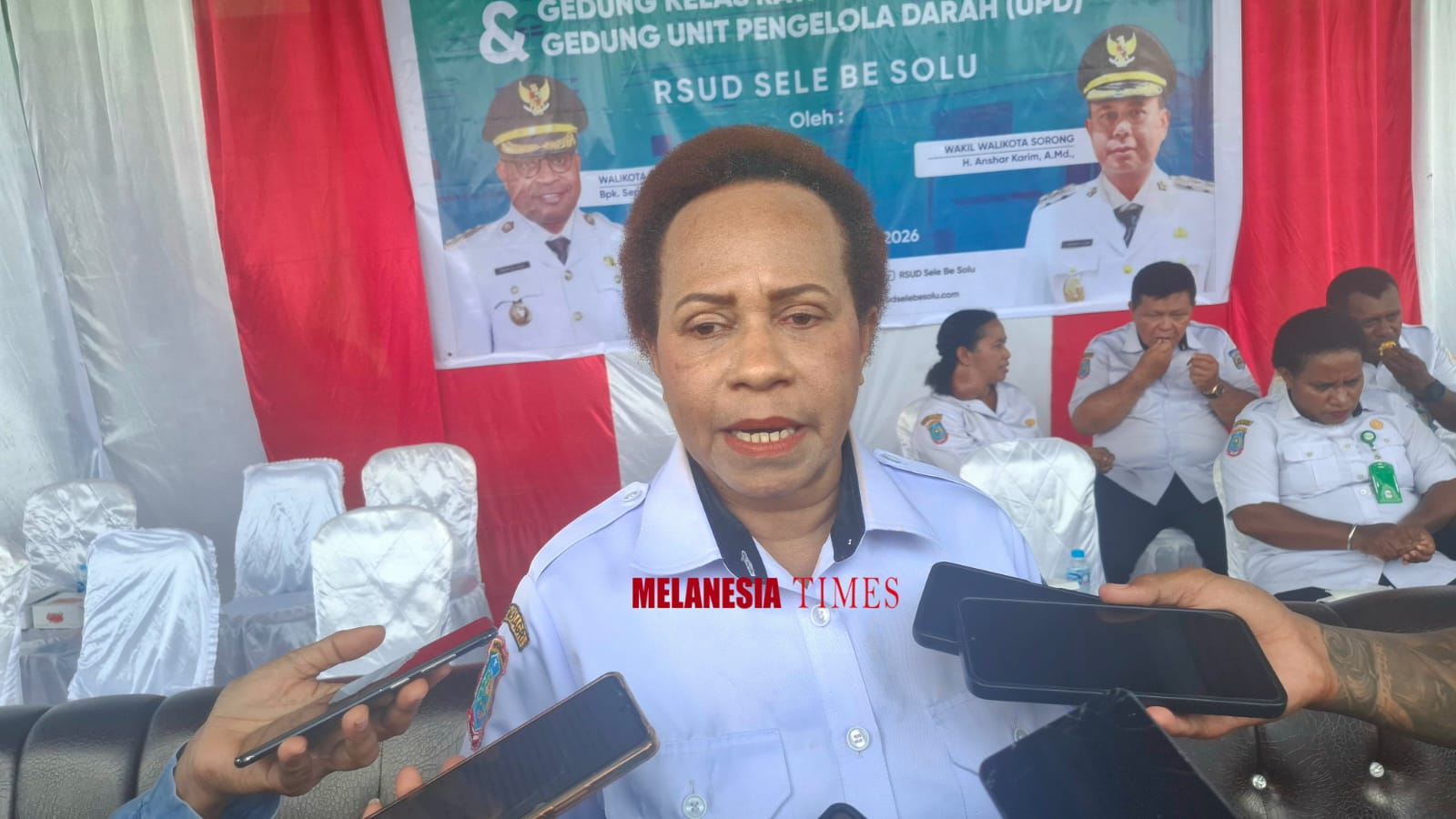 Wali Kota Septinus Lobat Resmikan 2 Gedung Rawat Inap Standar dan Unit Transfusi Darah RS.Sele Be Solu