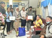 Solidaritas Jurnalis Papua Barat Daya, Pengurus JMSI PBD Sambangi Mantan Ketua PWI Lexi Sitanala