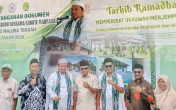 Abdullah Asis Sangkala Komitmen Kawal Pembangunan Asrama Putra MAN 2 Maluku Tengah Hingga Tuntas