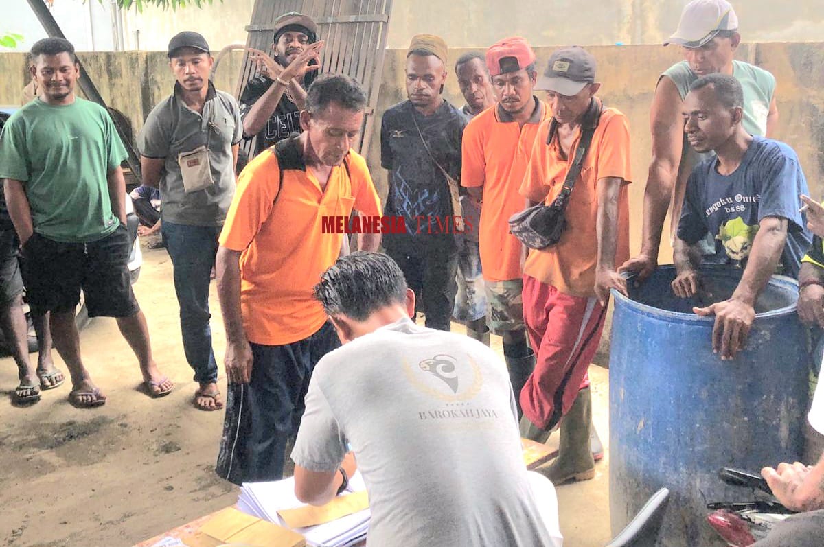 PT.Bangun Malamoi Indah Resmi Bayarkan Kompensasi Petugas Kebersihan Sekaligus Tanda Tangan Kontrak Kerja