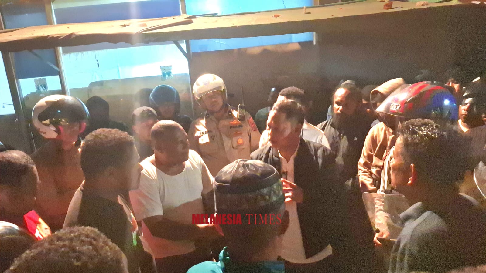 Kapolresta Sorong Kota Turun Tangan Redam Kericuhan Antar Warga