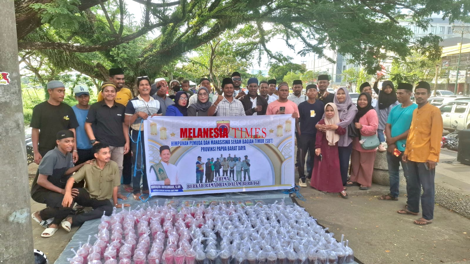 HIPMA-SBT PBD Awali Kepengurusan dengan Aksi Sosial Ramadhan, Pembagian 500 Kotak Takjil