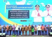 Satu Tahun Kepemimpinan Septinus Lobat–Hi. Anshar Karim: Wujudkan Sekolah Gratis hingga Tata Kelola Kota Sorong