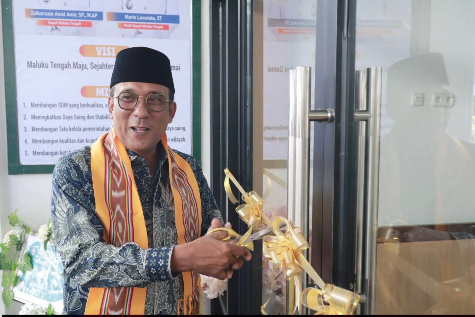 Bupati Zulkarnain Resmikan Puskesmas Perawatan Sahulau, Perkuat Layanan Kesehatan Masyarakat