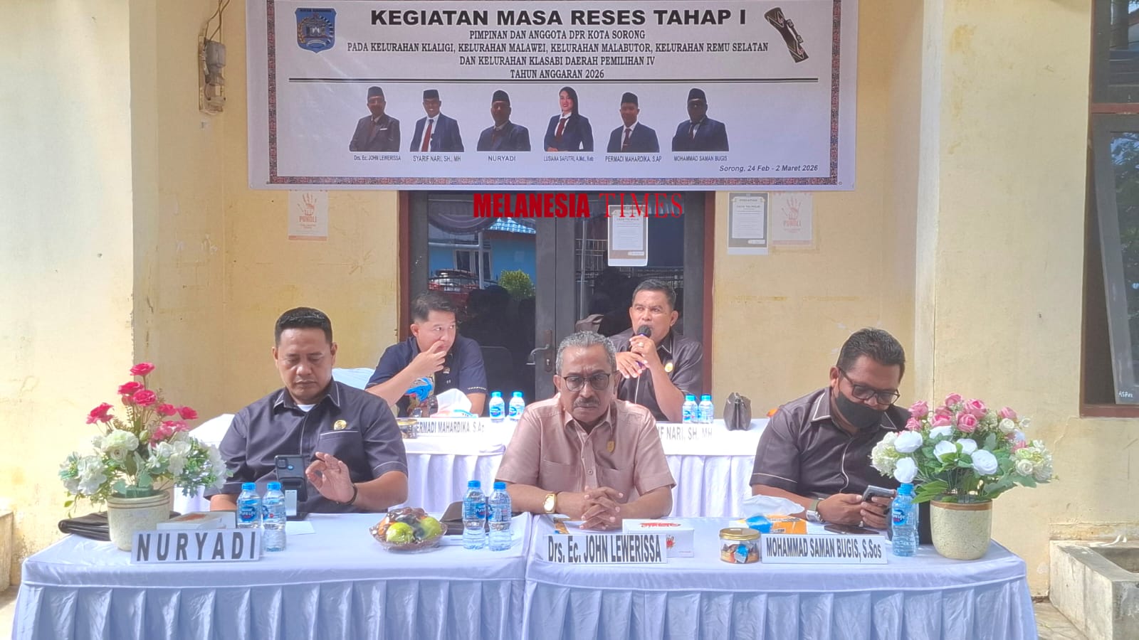 DPRK Sorong Serap Aspirasi Warga Malawei, Pemuda, BPJS dan Sampah Jadi Sorotan