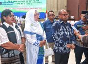Tekan Angka Stunting, Septinus Lobat Resmi Launching PBMT Posyandu se-Kota Sorong