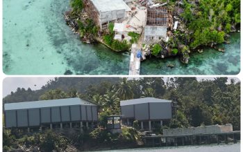 Bangunan Beton di Areal Cagar Alam Tuai Sorotan, Bappemperda Raja Ampat Desak Tanggung Jawab BKSDA dan Pihak PT Yellu Mutiara