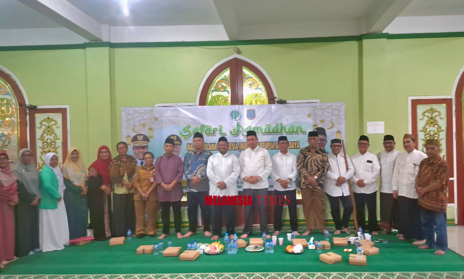 Safari Ramadhan di Masjid Al-Hidayah, Wagub Papua Barat Daya Ajak Perkuat Silaturahmi dan Kepedulian Sosial
