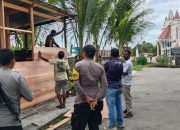 Aksi Nyata Kapolresta Amry Siahaan: Bantu Bangun Kembali Pangkalan Ojek Rusak di Lido