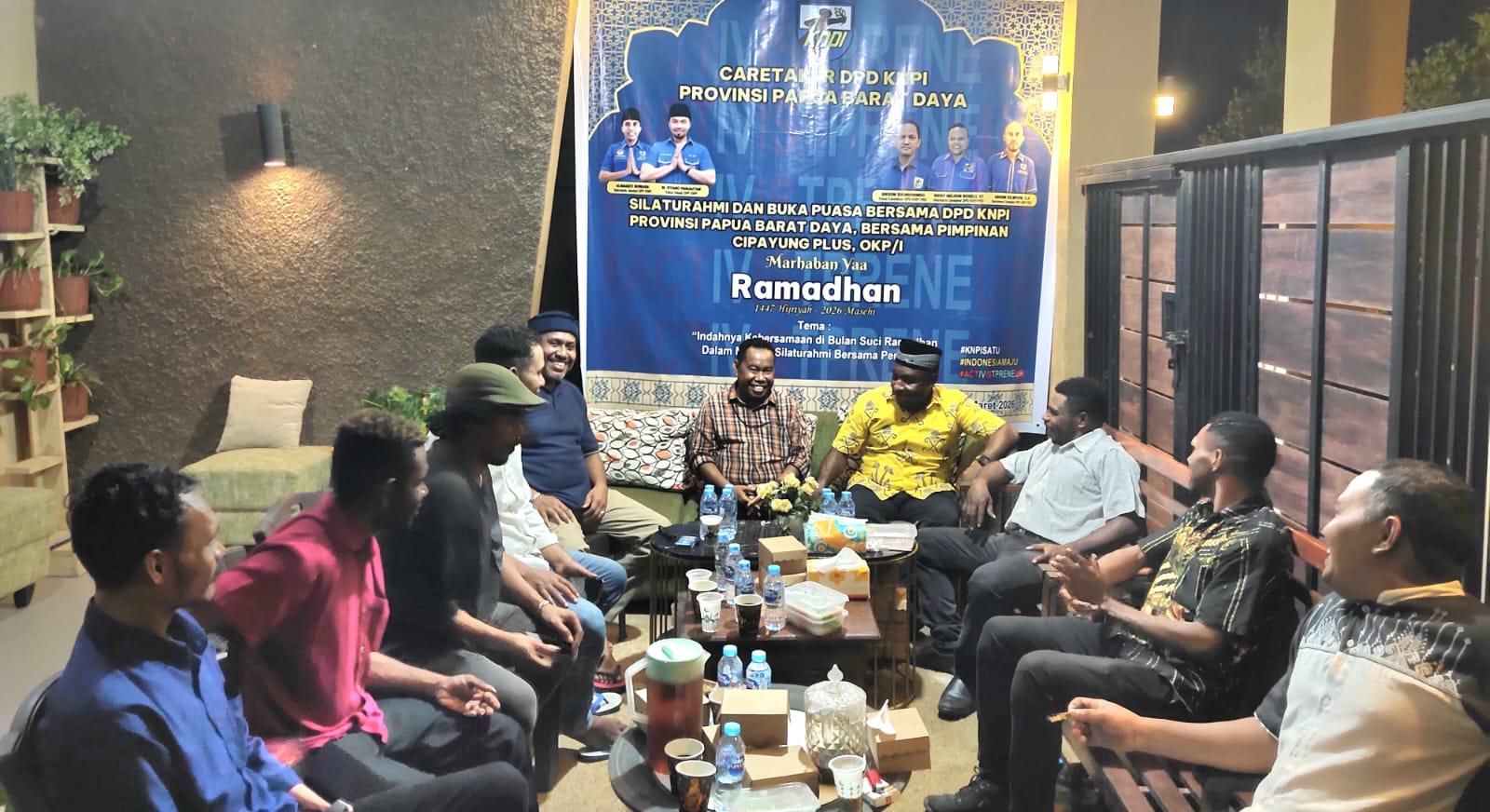 Silaturahmi Ramadhan, Caretaker KNPI Papua Barat Daya Perkuat Soliditas Antar Pemuda Jelang Musda