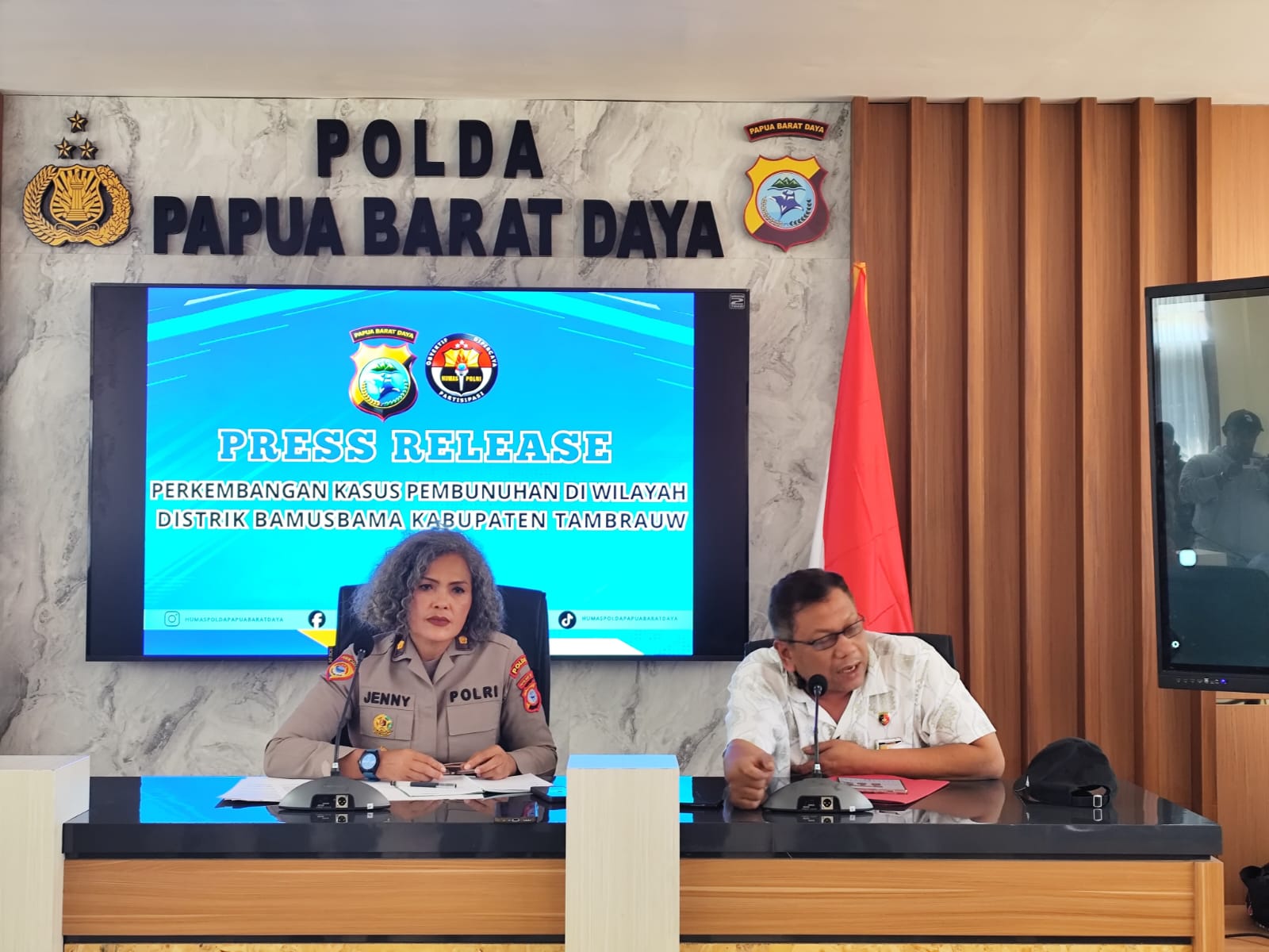 Polda PBD Tetapkan 1 Tersangka Pembunuhan 2 Warga  di Tambrauw, 7 Orang Masuk DPO