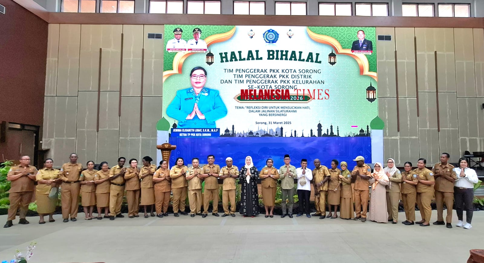 Halal Bi Halal PKK Kota Sorong Perkuat Silaturahmi dan Sinergi Antar Sesama PKK