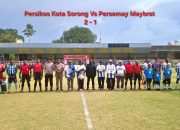 Persikos Kota Sorong Juara Liga 4 Piala Gubernur Papua Barat Daya, Tumbangkan Persemay Maybrat 2-1