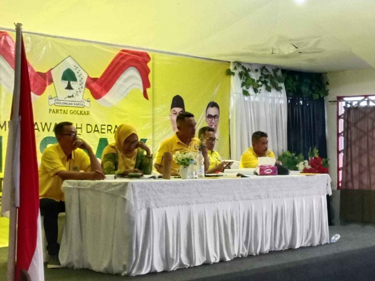 Musda Golkar Alot, Peserta Terancam Kehilangan Tempat Menginap