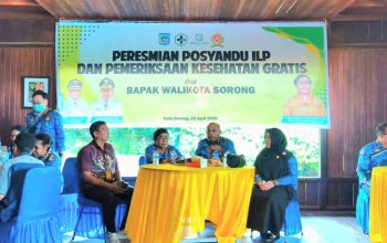 Posyandu ILP Resmi Hadir di HBM, Pemkot Sorong Dorong Layanan Kesehatan Menyeluruh