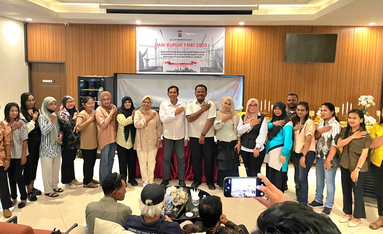 Tanpa Demo, Buruh Sorong Pilih Dialog: Sinergi dengan Polda PBD Jelang May Day