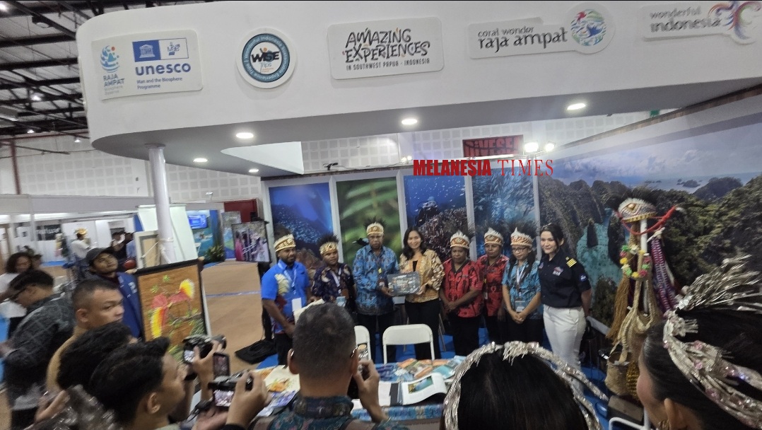 Booth Papua Barat Daya Diserbu Pengunjung, Transaksi Wisata Tembus Rp1,2 Miliar