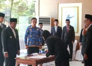 Bupati Zulkarnain Lantik 43 Kepala Sekolah Di Lingkup Pemda Malteng