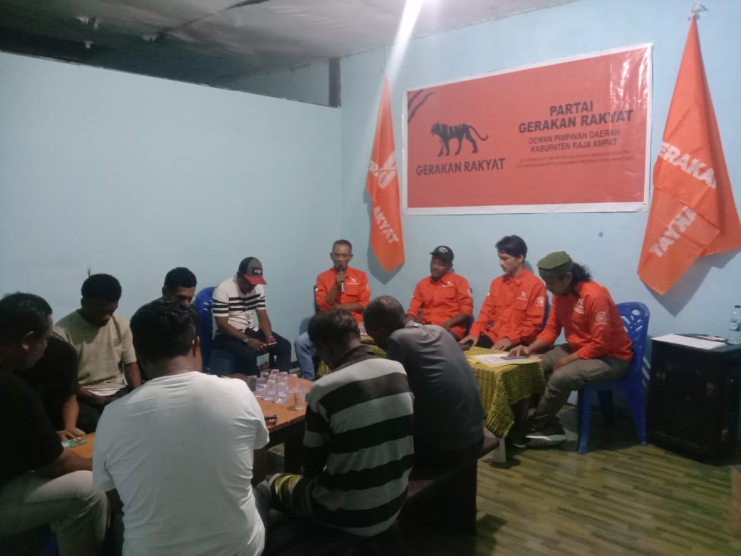 Resmi Kantongi SKT Kanwil Kemenkum, PGR Raja Ampat Mantapkan Konsolidasi Menuju Pilpres 2029