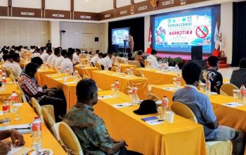 Pemkot Sorong Gaungkan “Generasi Muda Cemerlang Tanpa Narkoba” Lewat Sosialisasi P4GN