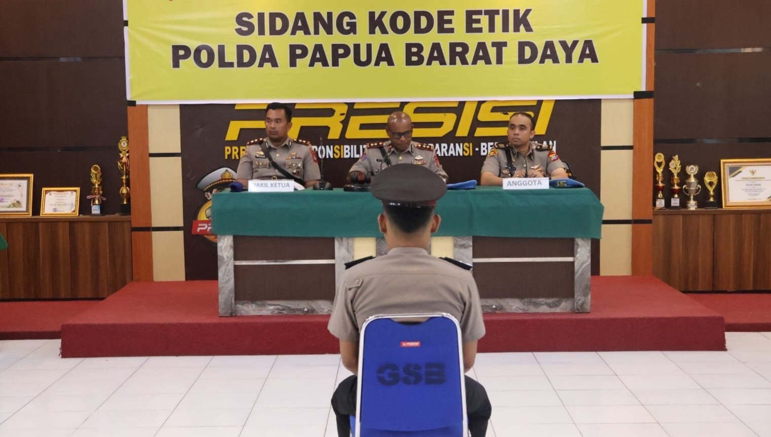 Sidang Kode Etik Polri Pecat Bripda Muhammad Arfandi Manaf Usai Kasus Penikaman di Sorong