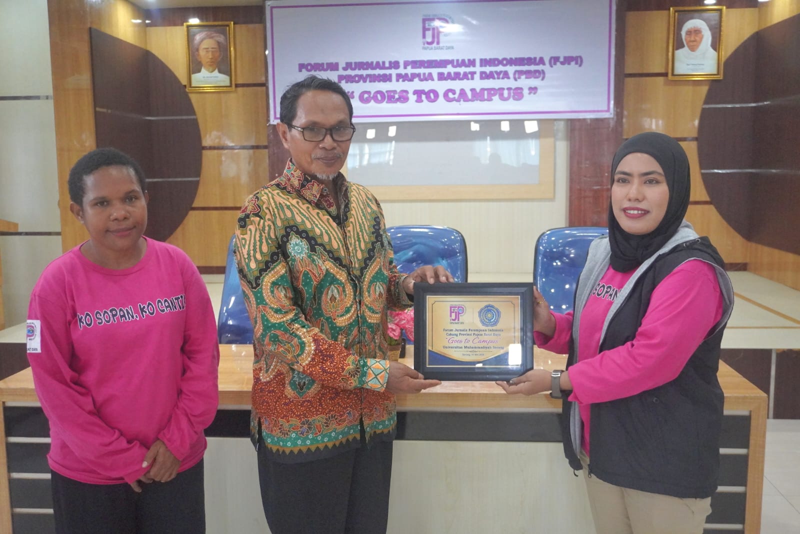 FJPI Papua Barat Daya Goes To Campus, Edukasi Mahasiswa UNAMIN Tangkal Hoaks dan Bijak Bermedia Sosial