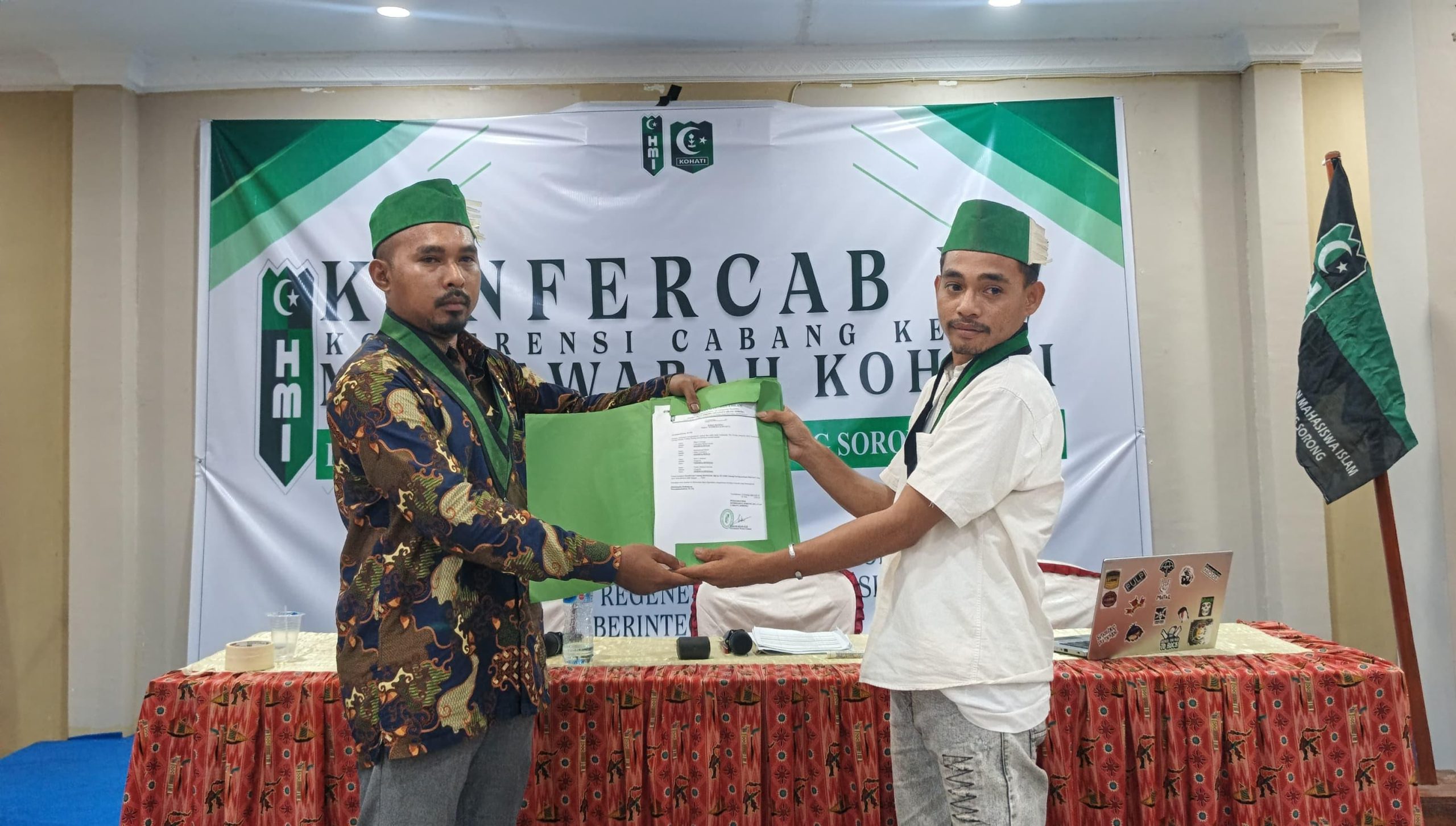 Jufri Sangadji Resmi Pimpin HMI Cabang Sorong 2026-2027