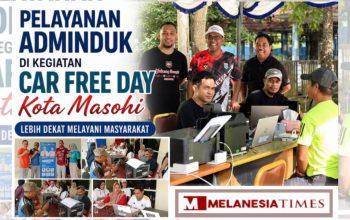 Disdukcapil Malteng Tuai Respon Positif Usai Buka Layanan Adminduk di Area Car Free Day