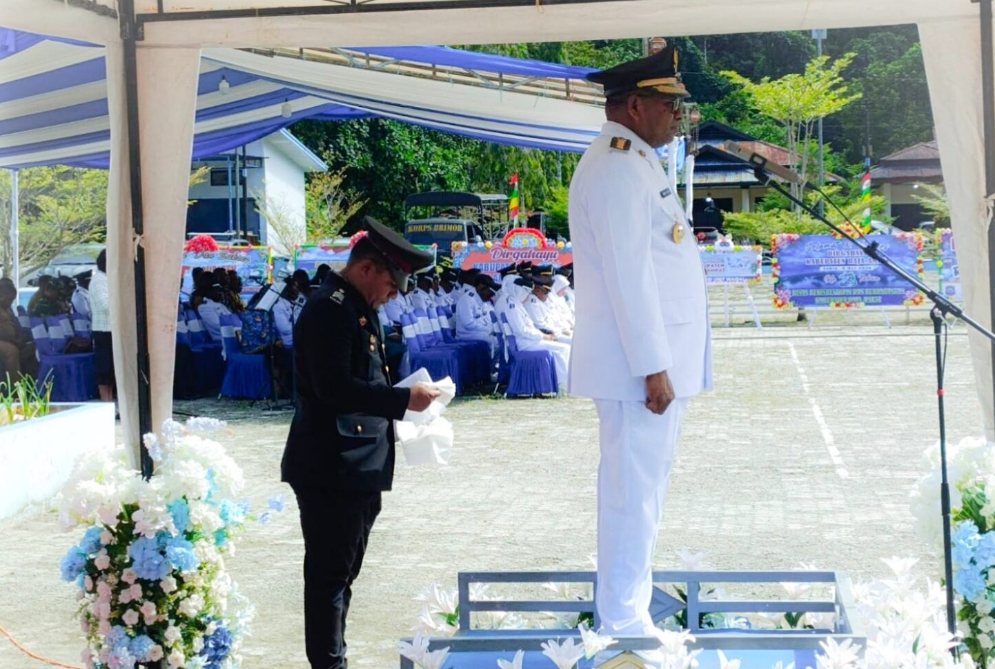HUT ke-23 Bupati Raja Ampat Paparkan Capaian Kinerja Pemerintah Daerah