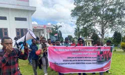 Menag RI Didesak Pemuda Arfak Segera Lantik Barnabas Dowansiba Sebagai Kakanwil Kemenag Papua Barat