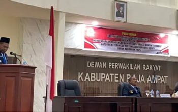 ‎Bupati Raja Ampat Komit Tindak Lanjut Rekomendasi LKPJ 2025