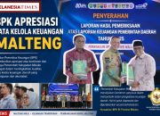 BPK Apresiasi Tata Kelola Keuangan Malteng, Raih Opini WTP 11 Kali Berturut-Turut