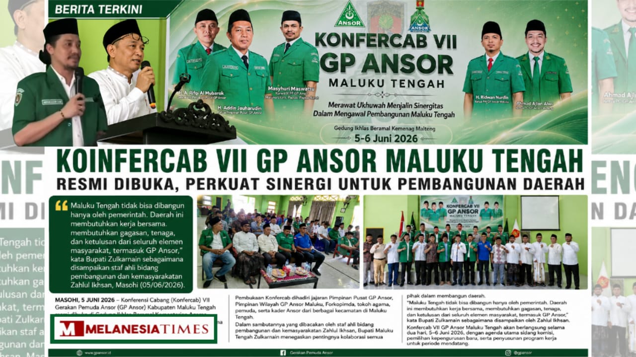 GP Ansor Maluku Tengah Gelar Konfercab VII, Perkuat Sinergi Mengawal Pembangunan Daerah