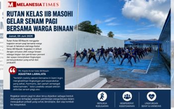 Rutan Masohi Rutin Gelar Senam Pagi, Tingkatkan Kesehatan dan Semangat Warga Binaan