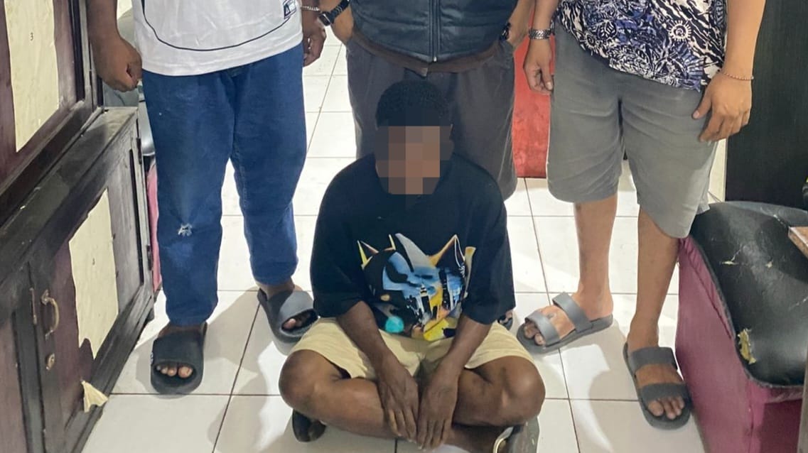 Sempat Melarikan Diri, Terduga Begal Akhirnya Dibekuk Tim Elang Polsek Sorong Barat