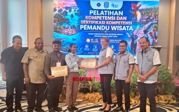 Pemandu Wisata Papua Barat Daya Kantongi Sertifikat Kompetensi Nasional, Siap Bersaing di Tingkat Nasional