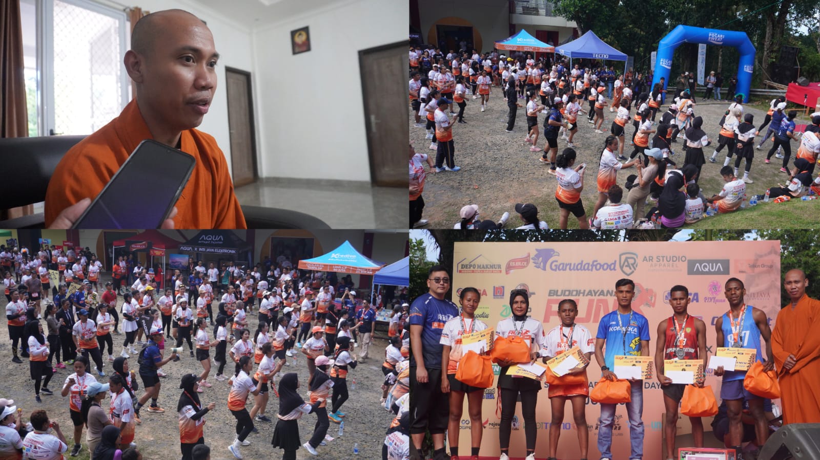 Jadi Pembuka Buddhayana Run 5K Tahun 2026, KBI Kota Sorong Gaungkan Toleransi dan Kebersamaan
